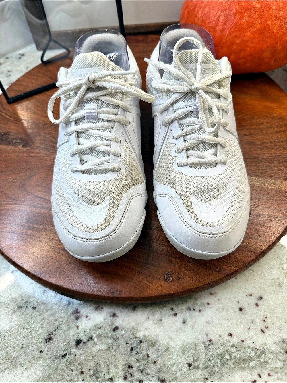 Nike White Cheer Athletic Shoes